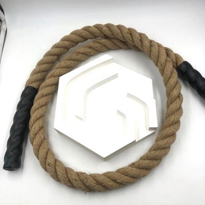 fitness battle rope for people exercise training workout