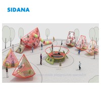 Sidana Outdoor  Net Structures Net and Rope Playgrounds  for Amusement Theme Park