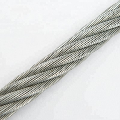 6x36+FC/6X36WS+FC Steel Wire Rope Galvanized /Bright Crane Cable 16mm IPS EIPS