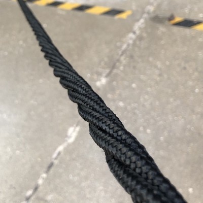 Polyester combination rope 4 strands for making outdoor swings